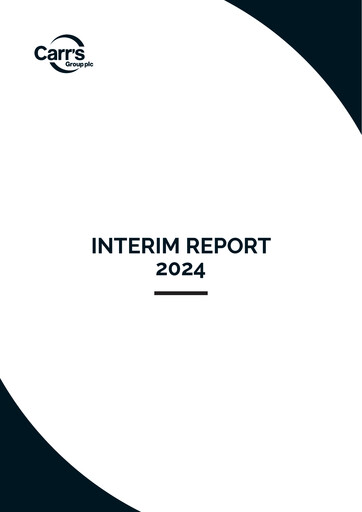 Thumbnail Carr's Group Half-year Report 2024-h1