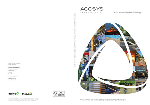 Thumbnail Accsys Technologies Annual Report 2011
