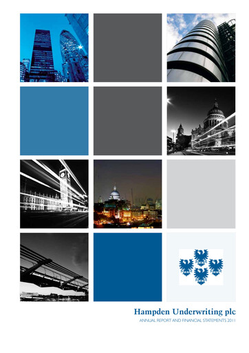 Thumbnail Helios Underwriting Annual Report 2011