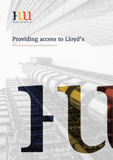 Thumbnail Helios Underwriting Annual Report 2017