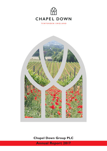 Thumbnail Chapel Down Group Annual Report 2017