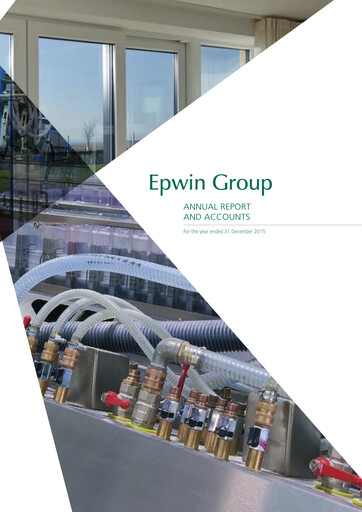 Thumbnail Epwin Group Annual Report 2015