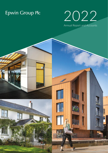 Thumbnail Epwin Group Annual Report 2022