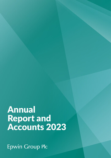 Thumbnail Epwin Group Annual Report 2023