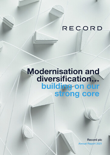 Thumbnail Record Financial Group Annual Report 2021