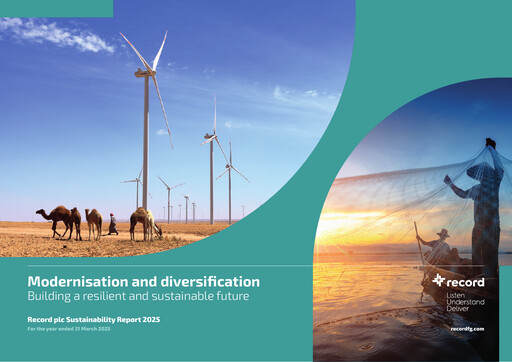 Thumbnail Record Financial Group Sustainability Report 2025