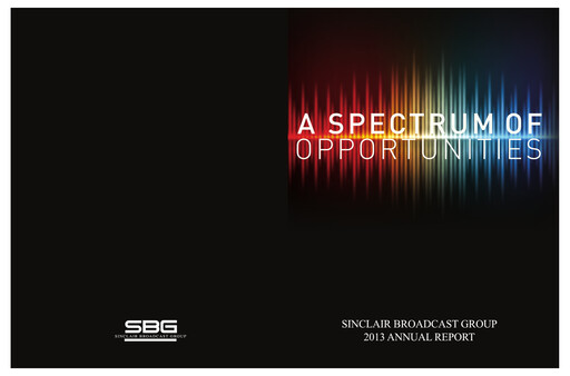 Thumbnail Sinclair, Inc. Annual Report 2013