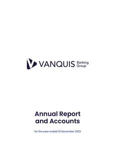 Miniature Vanquis Banking Group Rapport annuel 2023