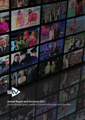 Thumbnail STV Group plc Annual Report 2022