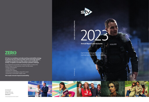 Thumbnail STV Group plc Annual Report 2023