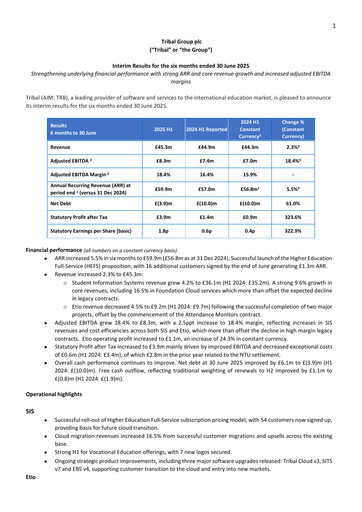 Thumbnail Tribal Group Half-year Report 2025-h1