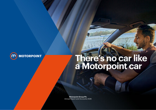 Thumbnail Motorpoint Group Annual Report 2026