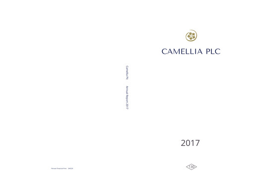 Thumbnail Camellia Plc Annual Report 2017