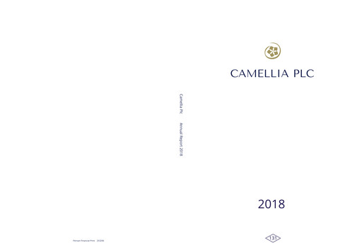 Thumbnail Camellia Plc Annual Report 2018