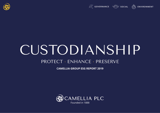 Thumbnail Camellia Plc ESG Report 2019