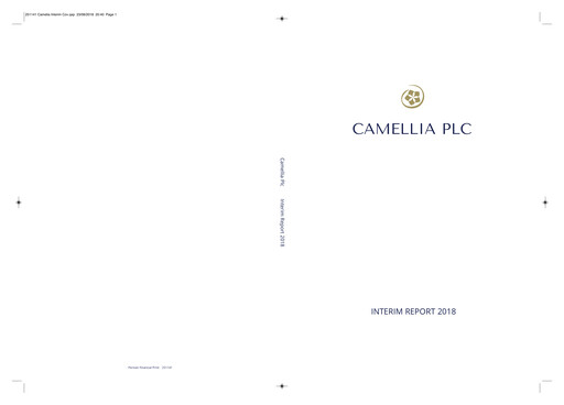 Thumbnail Camellia Plc Half-year Report 2018-h1
