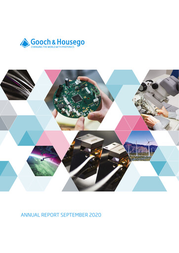 Thumbnail Gooch & Housego Annual Report 2020
