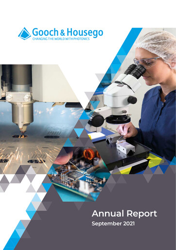 Thumbnail Gooch & Housego Annual Report 2021