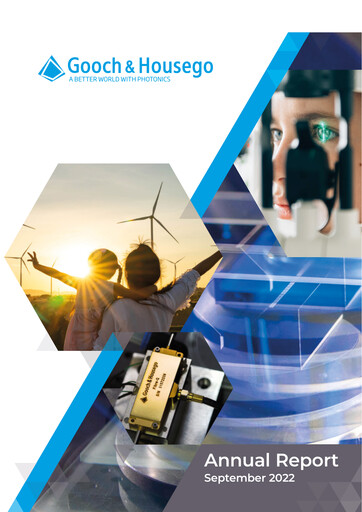 Thumbnail Gooch & Housego Annual Report 2022