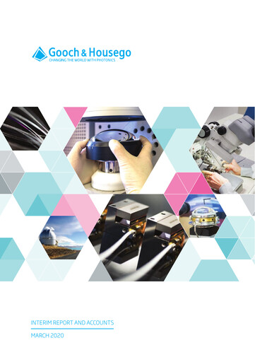 Thumbnail Gooch & Housego Half-year Report 2020-h1