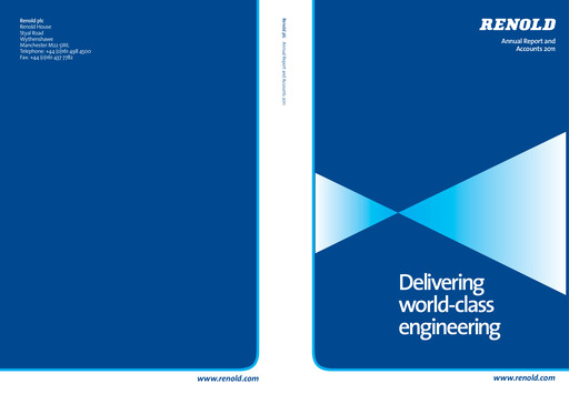 Thumbnail Renold Annual Report 2011