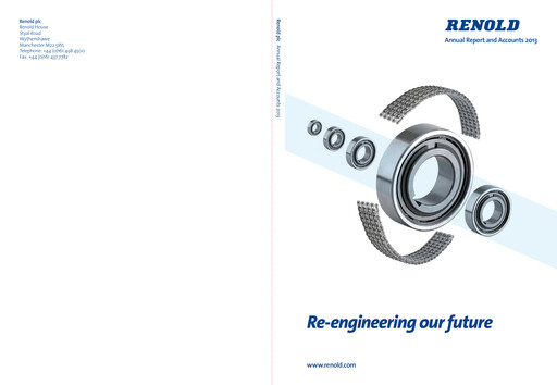 Thumbnail Renold Annual Report 2013