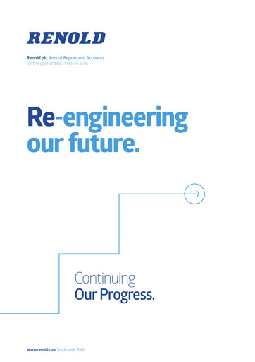 Thumbnail Renold Annual Report 2016