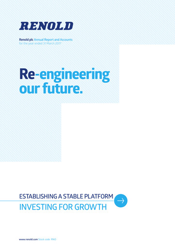 Thumbnail Renold Annual Report 2017