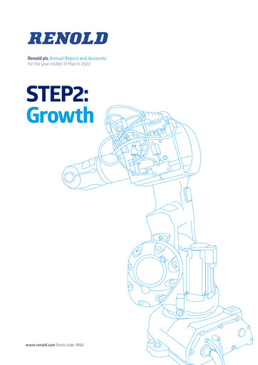 Thumbnail Renold Annual Report 2022