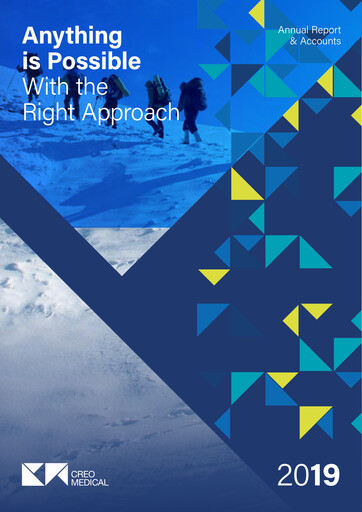 Miniature Creo Medical Group Rapport annuel 2019