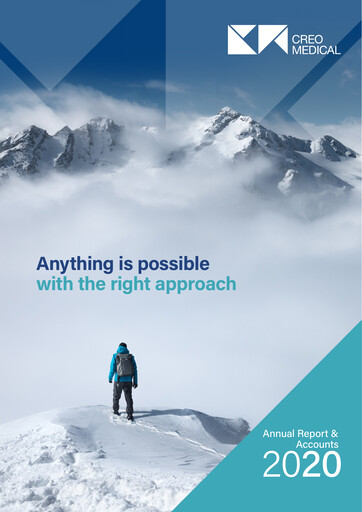 Miniature Creo Medical Group Rapport annuel 2020