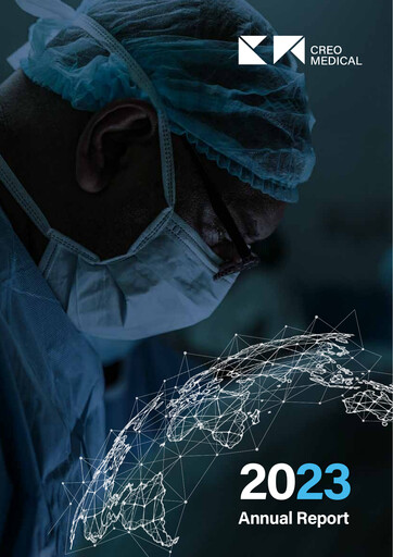 Miniature Creo Medical Group Rapport annuel 2023