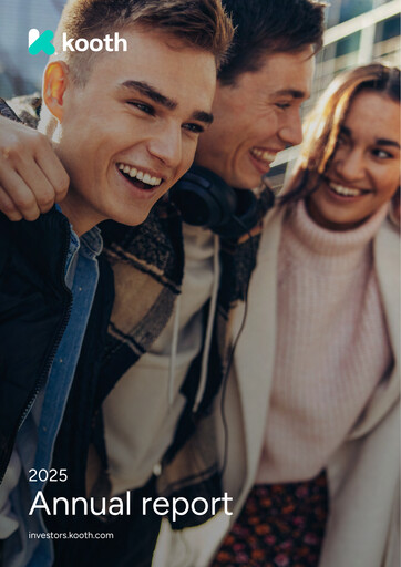 Thumbnail Kooth plc Annual Report 2025