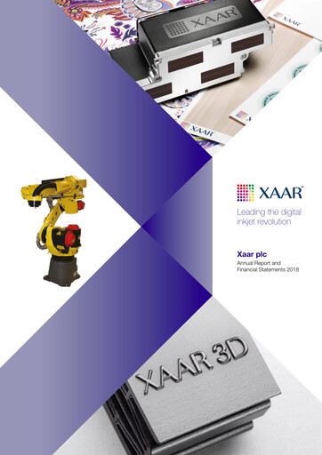 Thumbnail Xaar Annual Report 2018