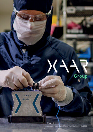 Thumbnail Xaar Annual Report 2022