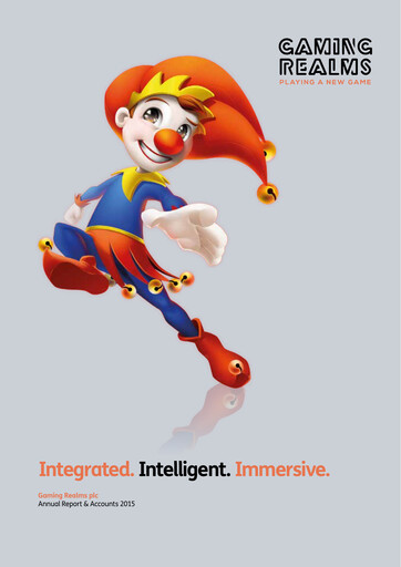 Thumbnail Gaming Realms Annual Report 2015