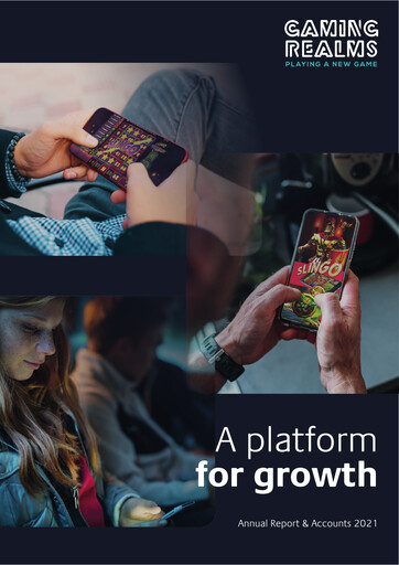 Thumbnail Gaming Realms Annual Report 2021