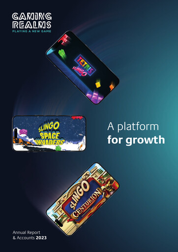 Thumbnail Gaming Realms Annual Report 2023