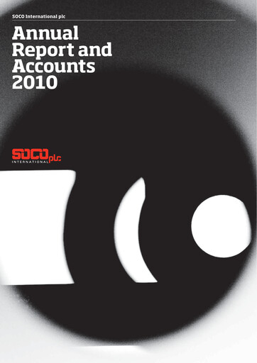 Thumbnail Pharos Energy Annual Report 2010