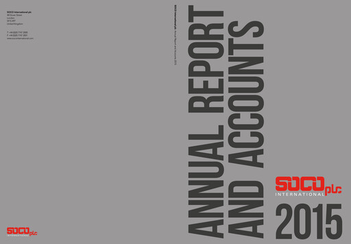 Thumbnail Pharos Energy Annual Report 2015