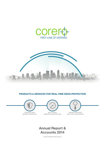 Thumbnail Corero Network Security Annual Report 2014