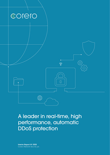 Thumbnail Corero Network Security Half-year Report 2020-h1