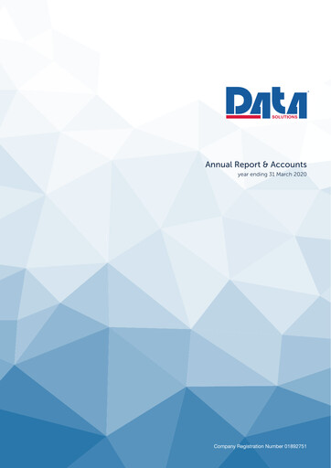 Thumbnail Celebrus Technologies Annual Report 2020