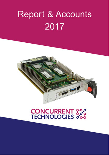 Thumbnail Concurrent Technologies Annual Report 2017
