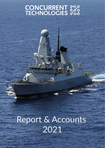 Thumbnail Concurrent Technologies Annual Report 2021