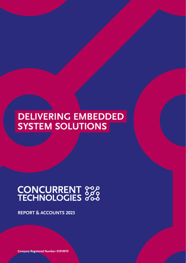 Thumbnail Concurrent Technologies Annual Report 2023