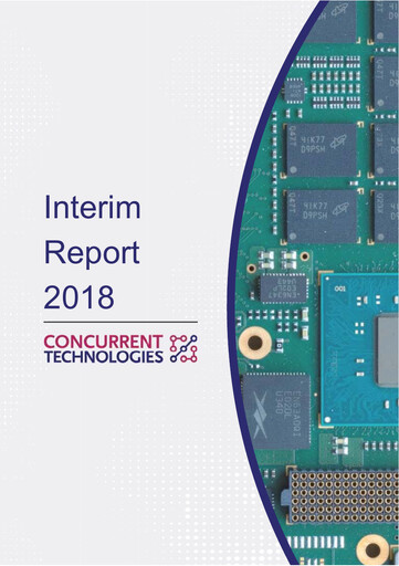Thumbnail Concurrent Technologies Half-year Report 2018-h1