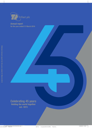 Thumbnail Trifast Annual Report 2018
