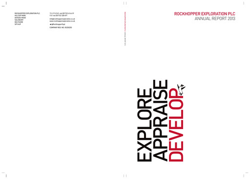 Vorschaubild Rockhopper Exploration Jahresbericht 2013
