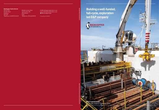 Vorschaubild Rockhopper Exploration Jahresbericht 2015